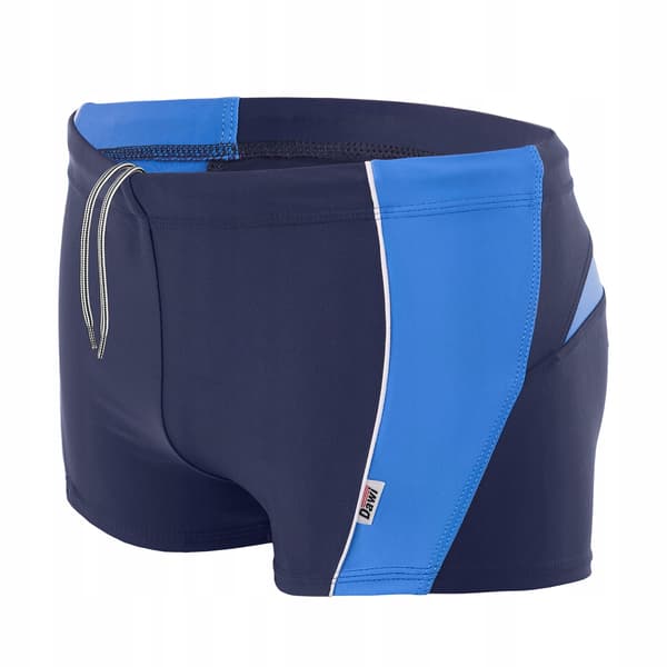 Strandshorts Badkläder Blårandiga Herr Dawi Elastiska S