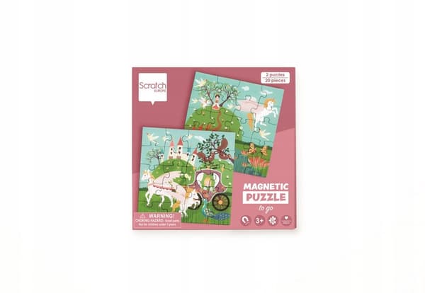 Prinsessans resebok - Magnetiskt pussel