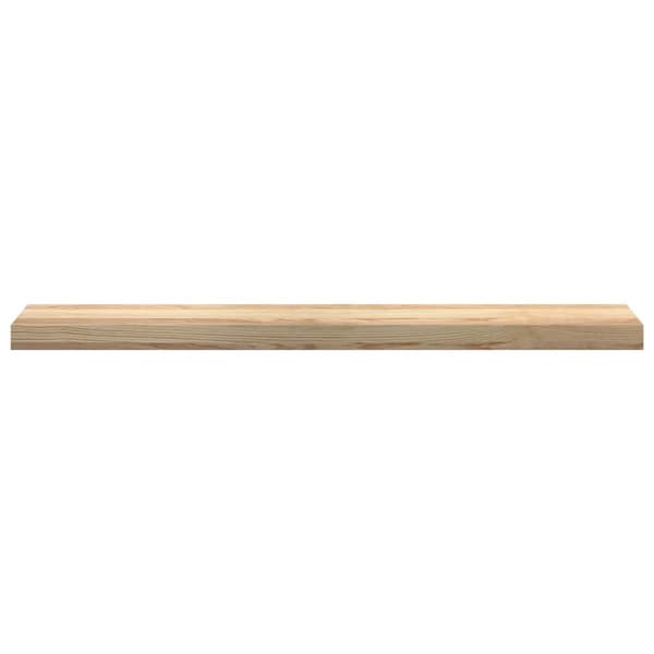 vidaXL vindueskarme 2 stk., ubehandlede, 100x15x2 cm, massivt egetræ