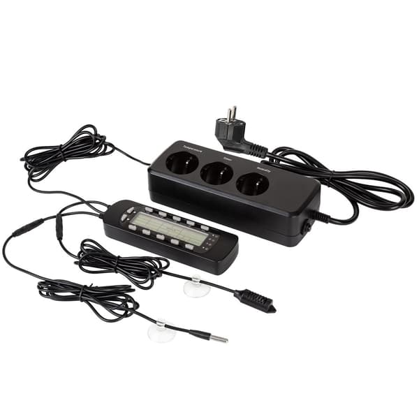 Repti-Zoo EZ Thermo-Hygro-Timer Control - termo-/hygrostat med en andra timer