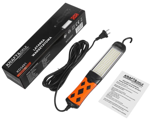 KD3491 LED værkstedslommelygte