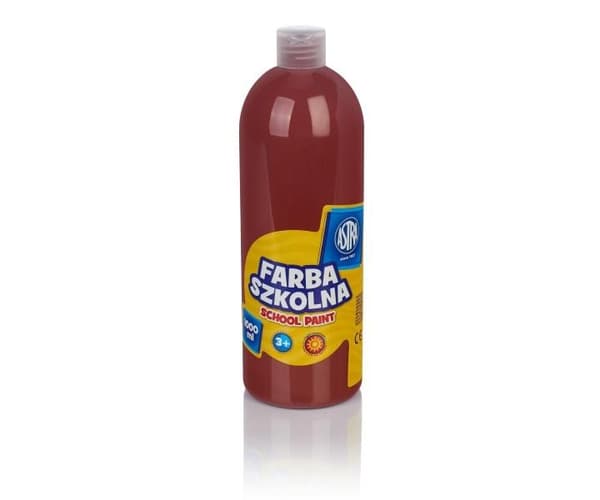 Brun skolfärg 1000ml ASTRA
