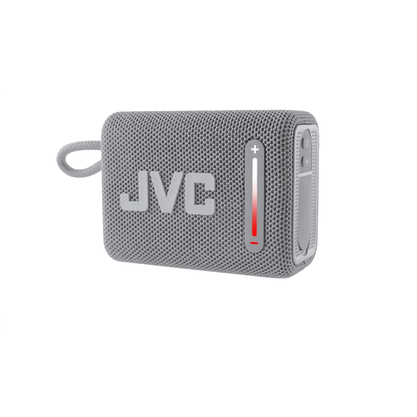 JVC BT-kaiutin XS-E114G 5W RMS Bluetooth 5.3 IPX6 FM USB harmaa