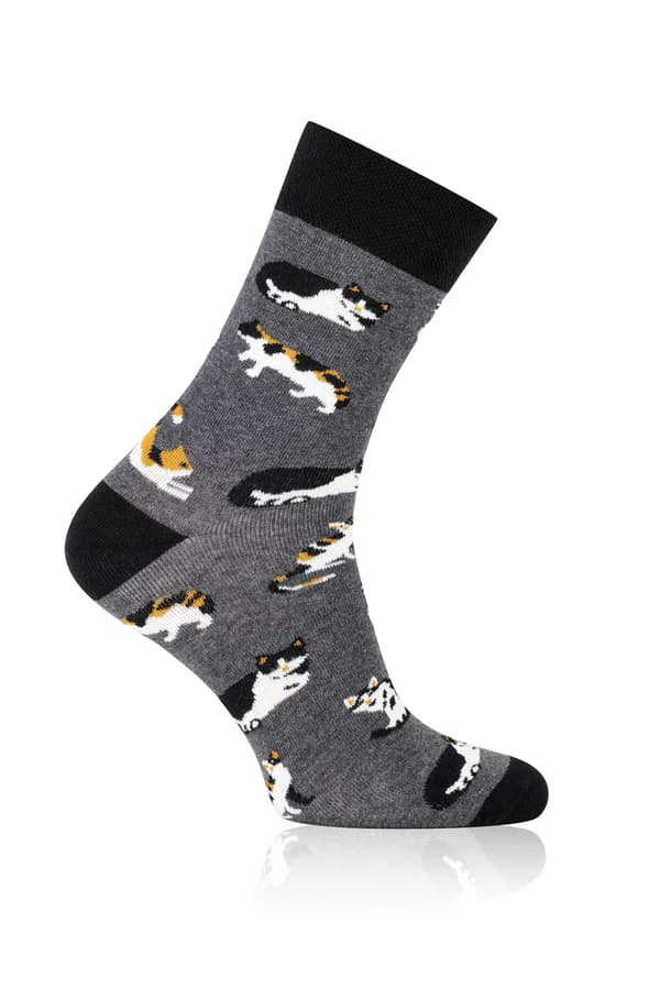 Långa strumpor S166D KITTY 41-43