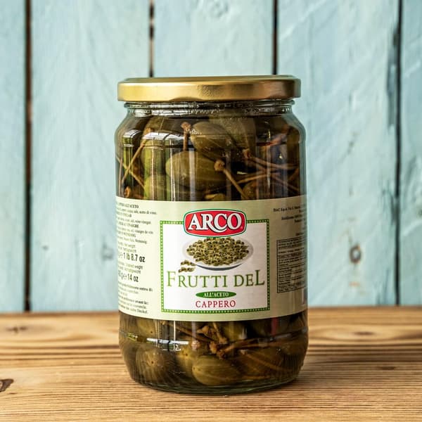 Arco store kapers med stilk 700g