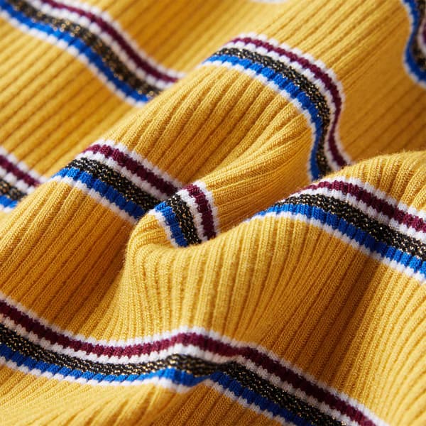 Barn långärmad T-shirt, ockra, 140