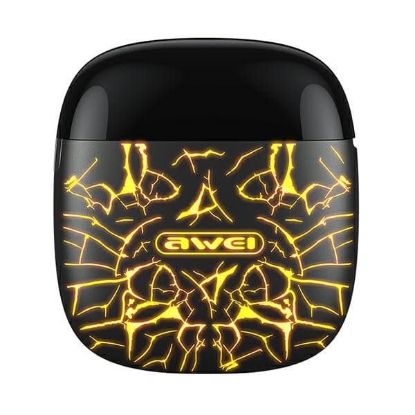 AWEI Bluetooth 5.0 T28 Pro TWS Hörlurar + Dockningsstation Svarta