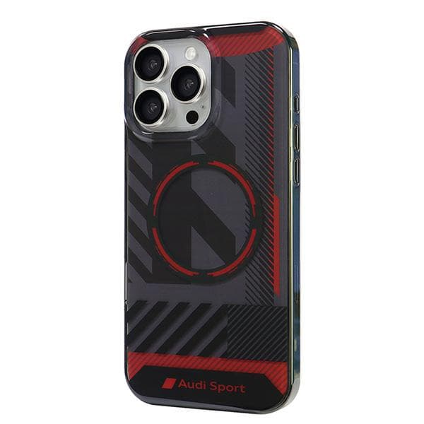 Audi IML Sport MagSafe-etui til iPhone 16 Pro Max, sort