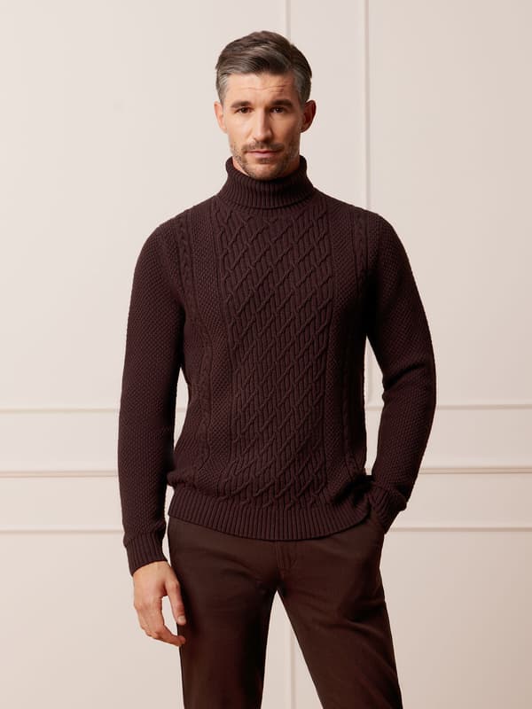 BRUN PULLTEKRISE MANTON M