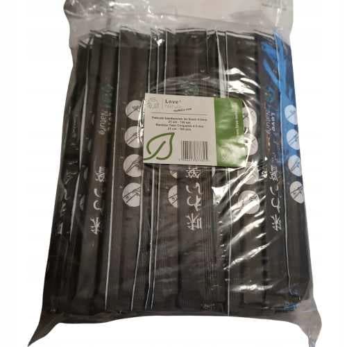 Bambus spisepinde til sushi 4,5 mm x 21 cm - 100 stk.