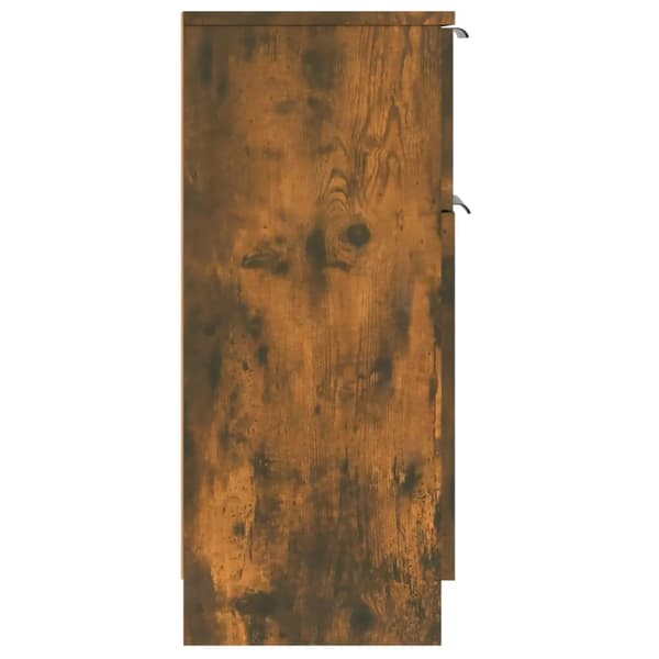 vidaXL skab røget eg 30x30x70 cm træbaseret materiale