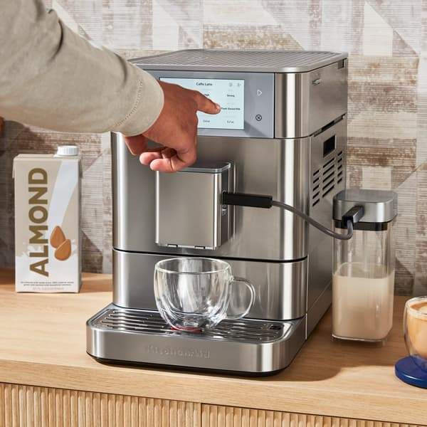 KitchenAid KF8 Automatisk Kaffemaskine KitchenAid Farve: Børstet Stål