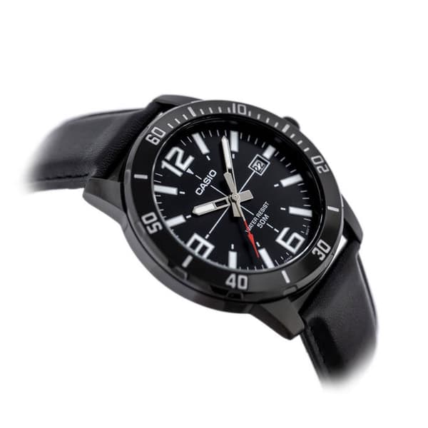Herrklocka CASIO MTP-VD01BL-1B (zd169d) + Låda