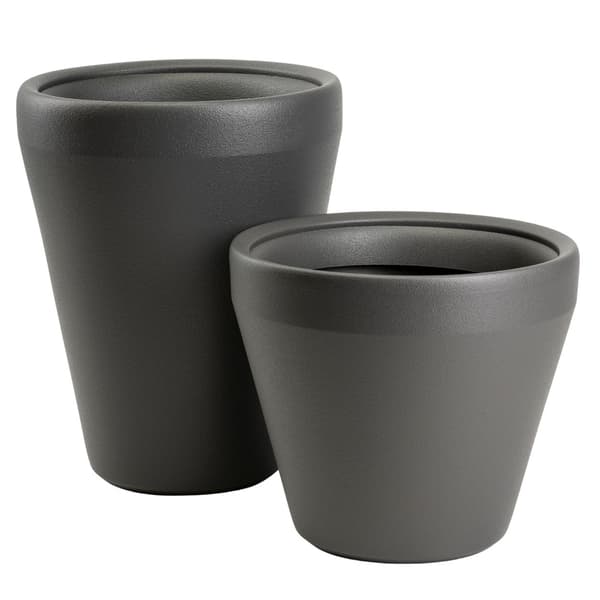 Purea havepotte, antracit, h56,5x61,3 cm