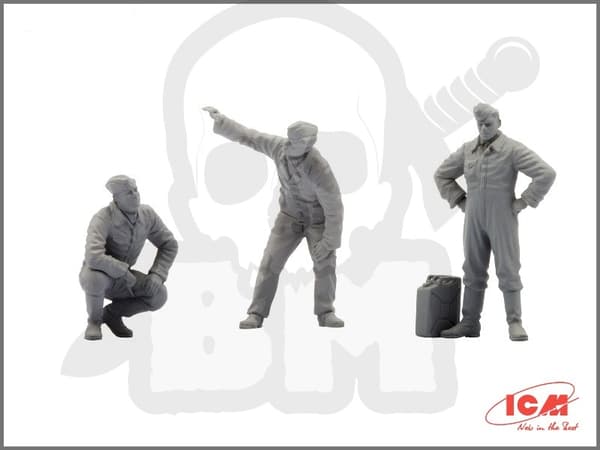 ICM48085 Tyska Luftwaffe Ground 1939-1945 1:48