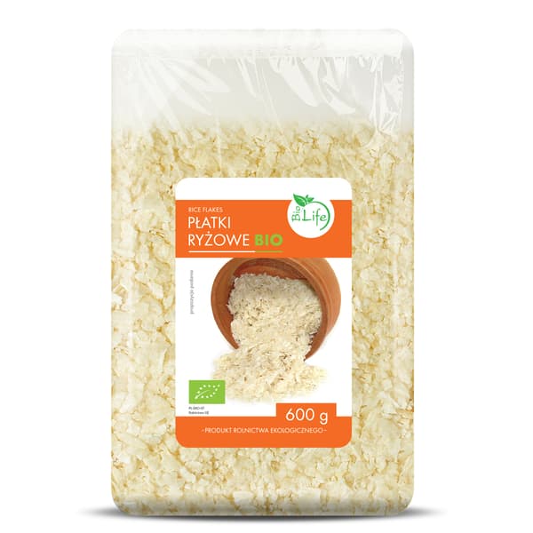 Ekologiska risflingor 600g
