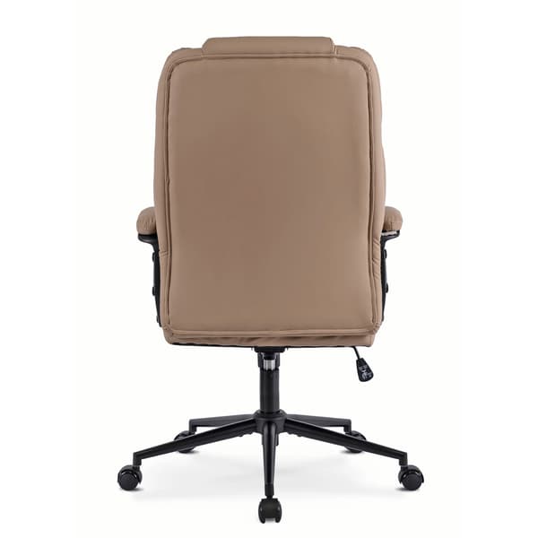PHONIX Snurrstol Beige Eko-läder Modern