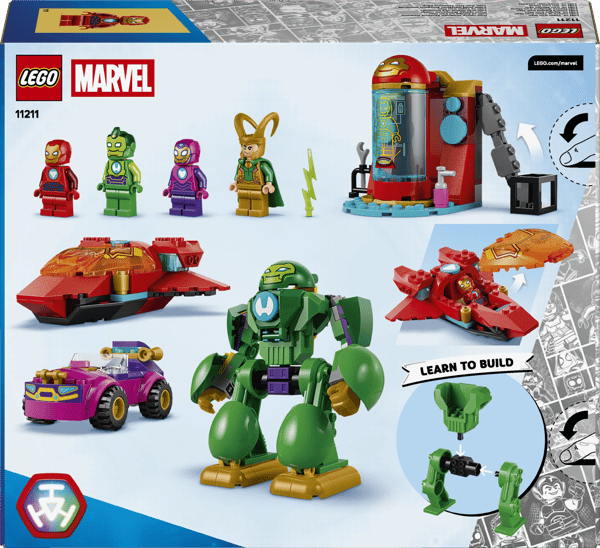 Lego Marvel Loki vs. Iron Man Team 204-delt sæt (11211)