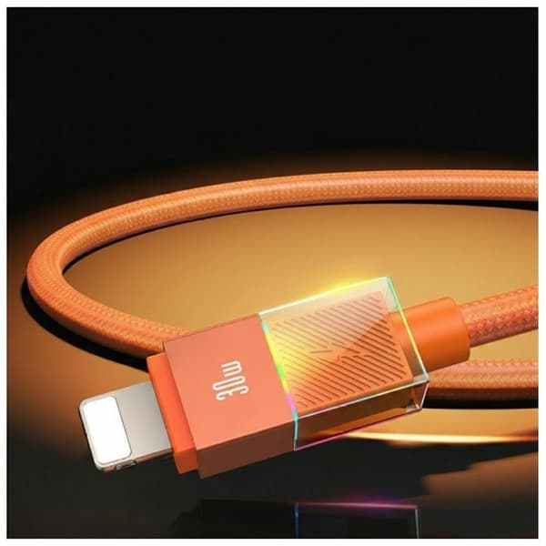 USAMS U93 30W USB-C til Lightning-kabel 1,2m orange