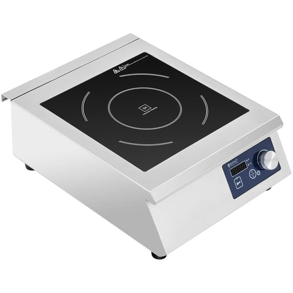 Induktionsspis, justerbar, bärbar, diameter 33 cm, 5000 W