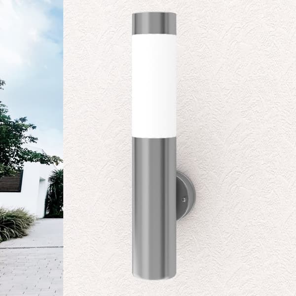 Vandtæt lampe i rustfrit stål