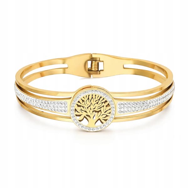 DIAMANTGULDARMBAND Elegant och modern present till kvinnor