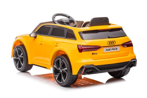 Audi RS6 BRD-2118 Batteridrivet fordon Gul