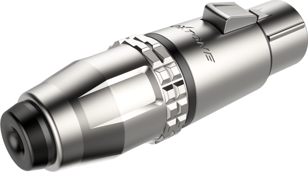 Vandtæt IP67 type XLR stik Roxtone RX3FWP-NG