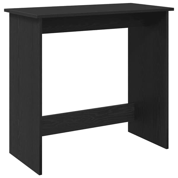 vidaXL skrivebord, sort, 80x40x75 cm, træbaseret materiale