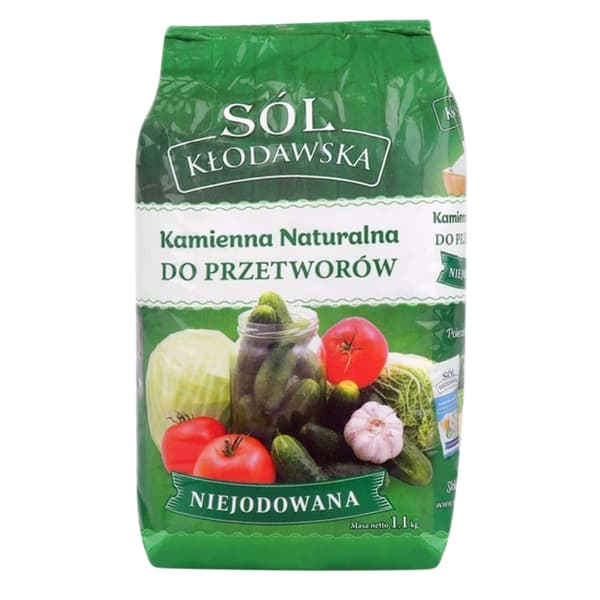 Kłodawa ojoderat salt 1,1 kg från Kłodawa saltgruva