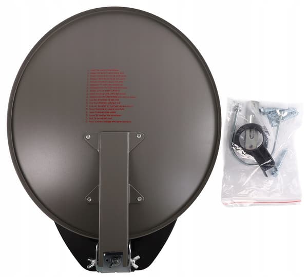 Satellitantenne til campingvogn/campingvogn 35 cm mobil offset AXT35 camping