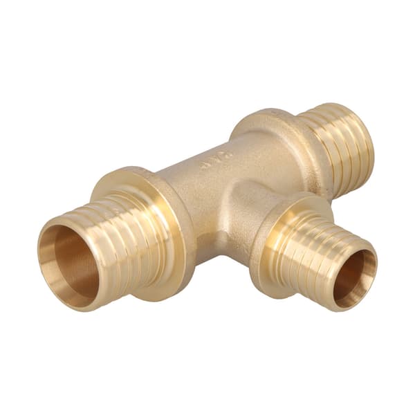 UltraLINE messing reduktions-T-stykke - 32/25/32