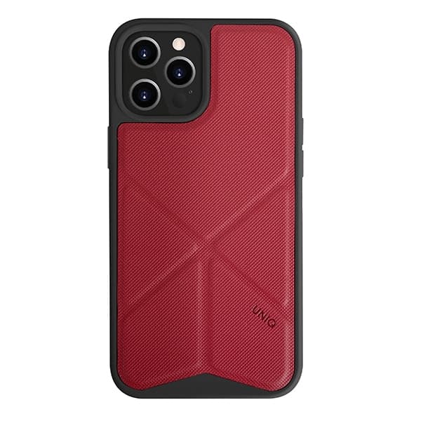 UNIQ Transforma iPhone 12 Pro Max 6,5" cover rødt