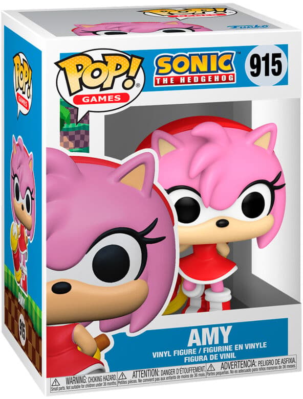 Funko Pop! Figur Sonic the Hedgehog Amy 9 cm