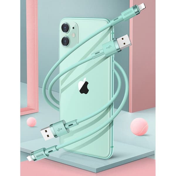 iPhone USB-kaapeli - Lightning 2.4A 1.2m valkoinen
