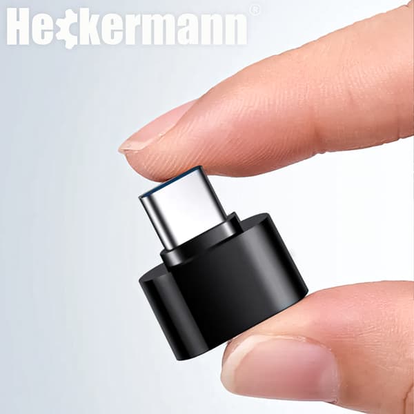 Heckermann USB-A–C-sovitin
