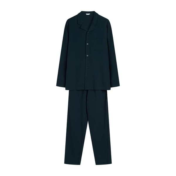 Mos Henderson herrpyjamas | Marinblå L