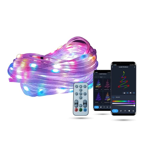 WiFi LED julelys 10m Tuya Musik