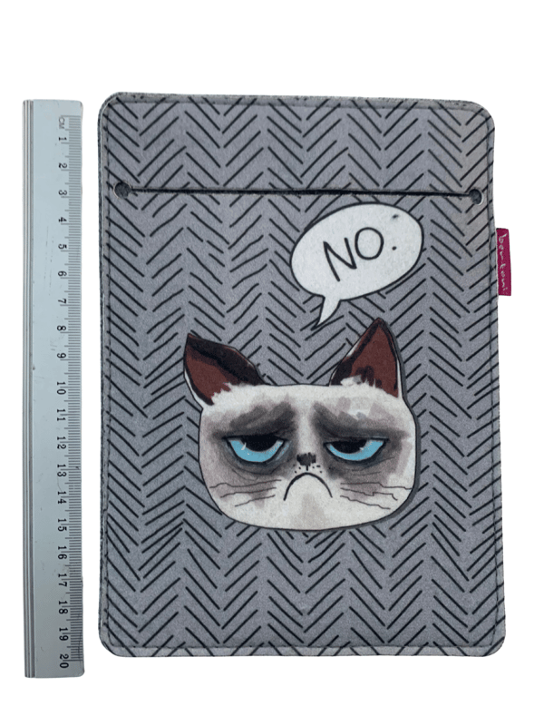 Arco Design 6-7" e-boksfodral - EcoFilc, Utan tryck, Grå, Passar Kindle / PocketBook