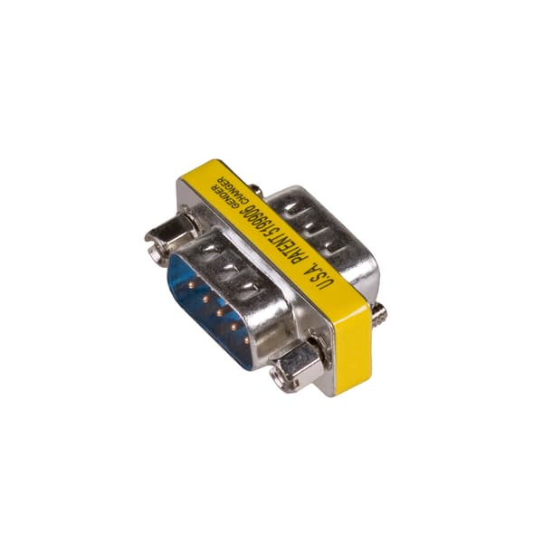 Sovitin 2x D-Sub Akyga AK-AD-17 uros-uros sovitin 9-nastainen RS 232 -sovitin
