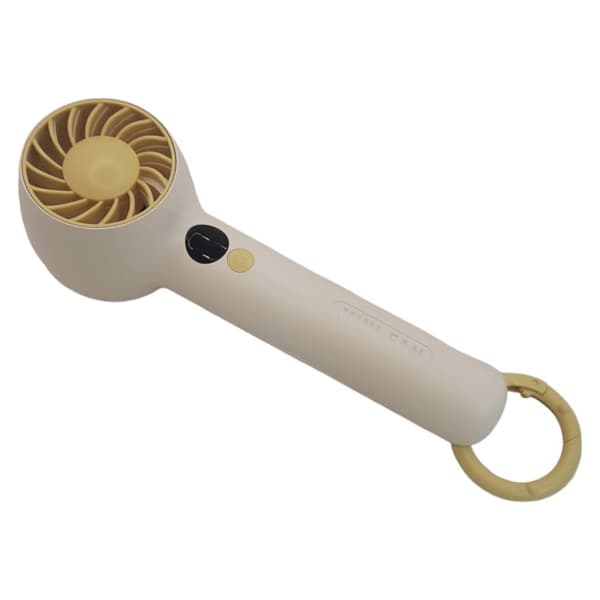 Mini lommevifte beige