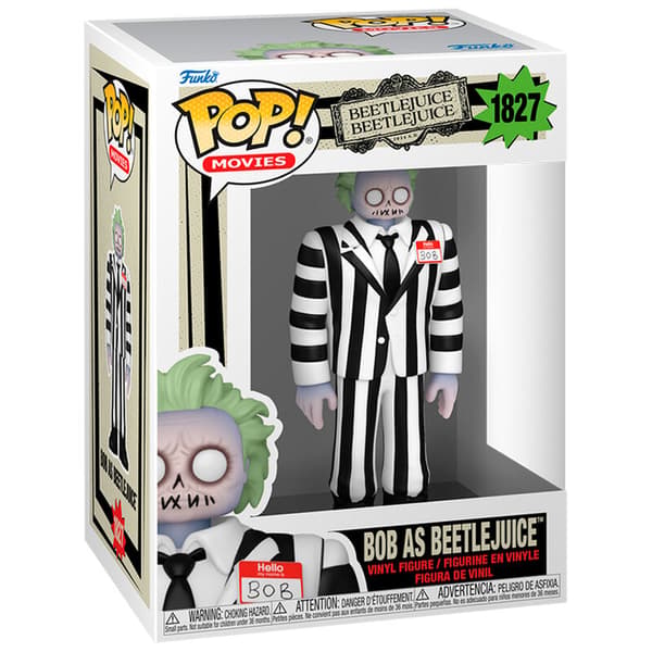 Funko POP Beetlejuice 1827 Bob som Beetlejuice Samlarfigur