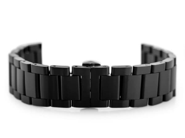 Armbånd Pacific Model 7 - sort 20mm