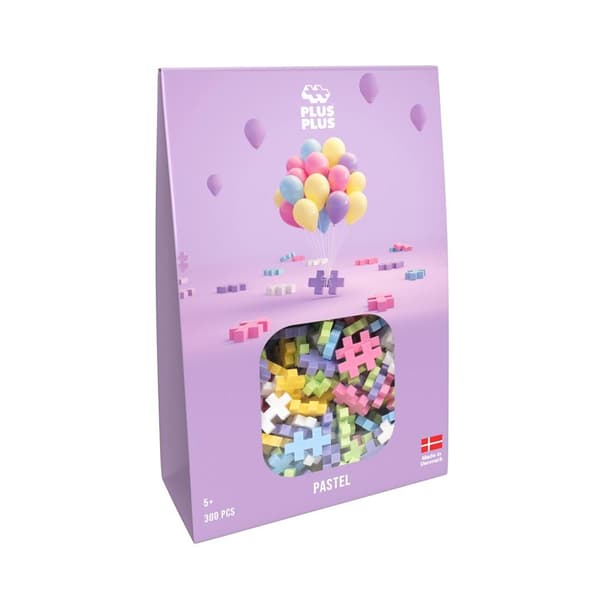 Plus-plus-palikat pastellivärit 300 kpl