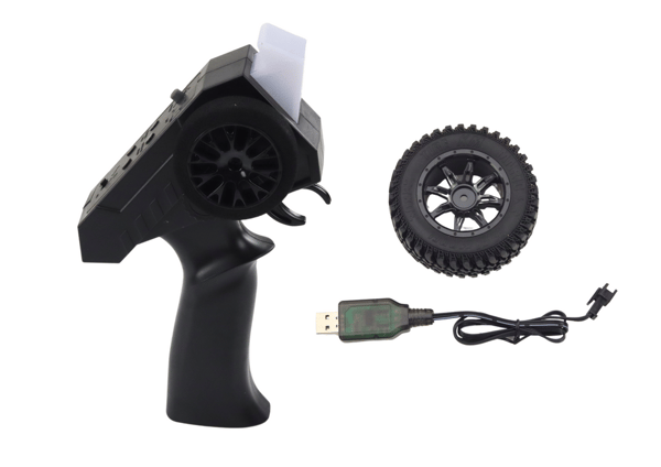Fjärrstyrd terrängfordon RC 2.4G 4x4-körning Grå