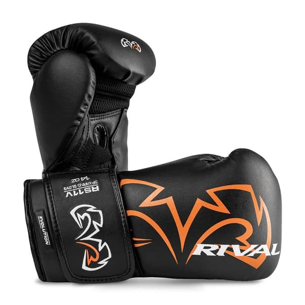 Rival RS11V professionelle boksehandsker sorte 16OZ