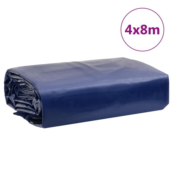 vidaXL Pressu, sininen, 4x8 m, 600 g/m²