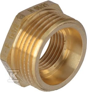 Messingreduktion 1"x1/2"