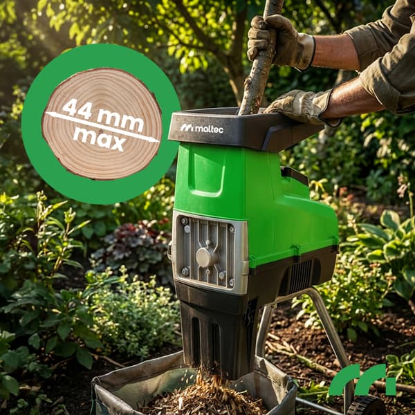 MalTec MasterShred 3500W grenkrossare