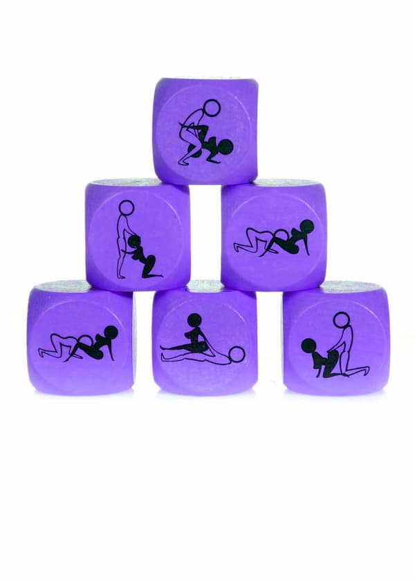 Leksakskärlekskub 25mm LILA - 1 styck